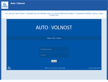 Tablet Screenshot of aiv.uniqa.cz