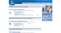 Desktop Screenshot of cesty.uniqa.cz