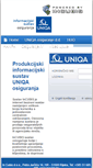 Mobile Screenshot of pos.uniqa.hr